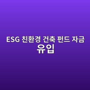 ESG 친환경 건축 펀드 자금 유입이 상장 건자재 기업의 거래대금 및 변동성에 미치는 영향 1 esg ecb99ced9998eab2bd eab1b4ecb695 ed8e80eb939c ec9e90eab888 ec9ca0ec9e85 1792385817